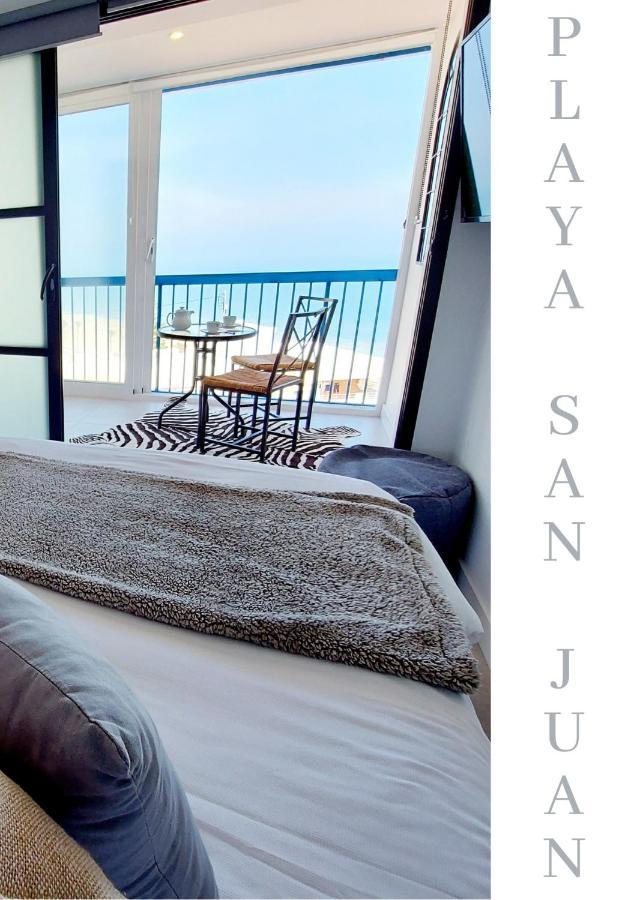 Exclusif Appartement En 1Er Ligne, Vue Imprenable, Piscine, Parking Prive A Playa Mucha Vista, Alicante Ел Кампело Екстериор снимка