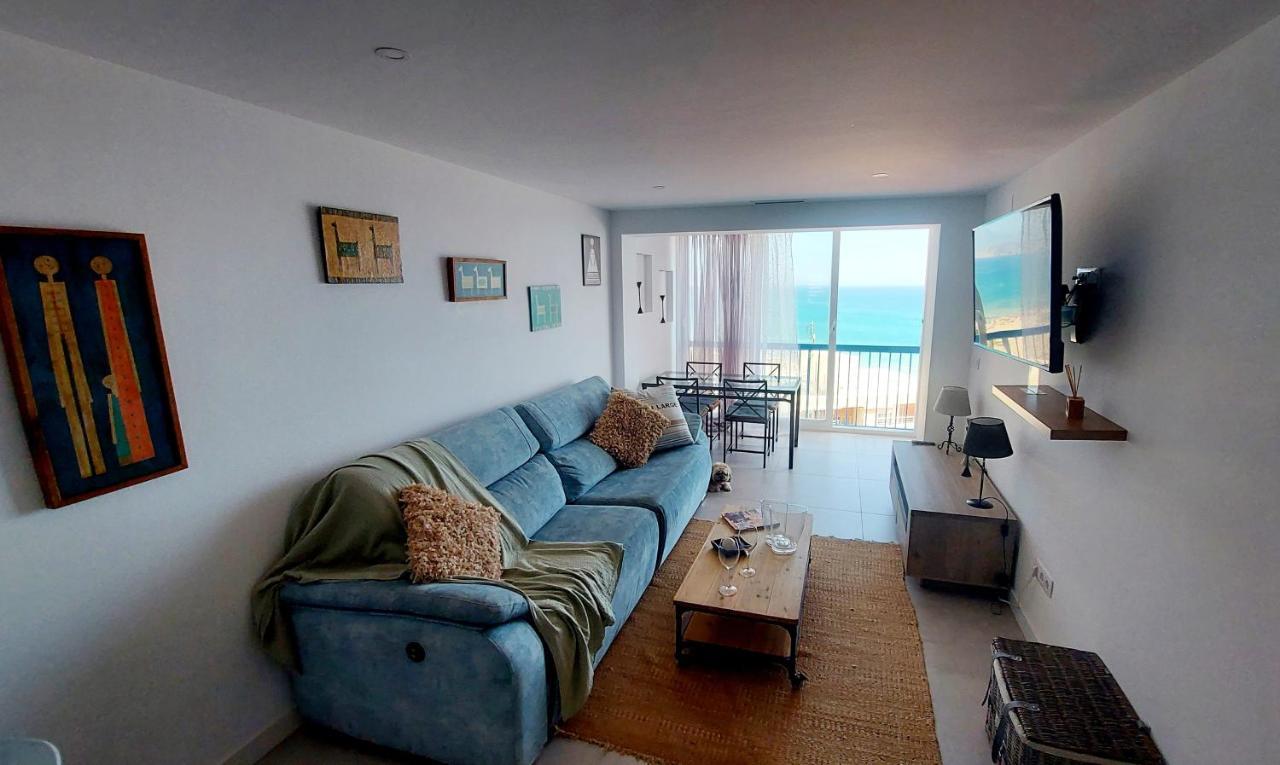Exclusif Appartement En 1Er Ligne, Vue Imprenable, Piscine, Parking Prive A Playa Mucha Vista, Alicante Ел Кампело Екстериор снимка